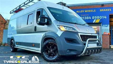 peugeot boxer van alloy wheels